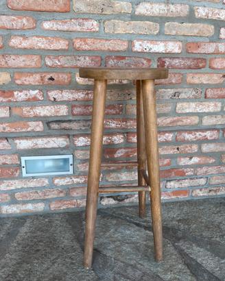 Sgabello in legno massello