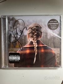 Evermore Taylor Swift cd autografato confezionato