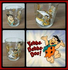 BICCHIERE (NUTELLA) FRED THE FLINTSTONES