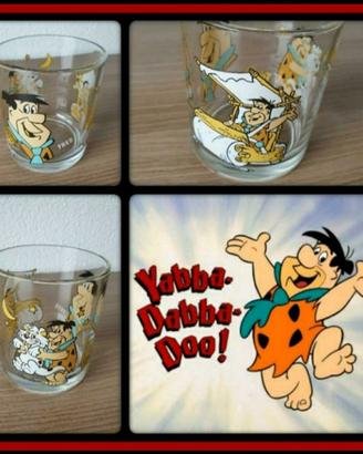 BICCHIERE (NUTELLA) FRED THE FLINTSTONES