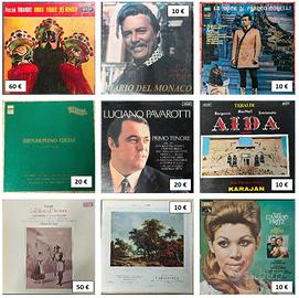 Vinili Opera Classica: Pavarotti, Callas e altri