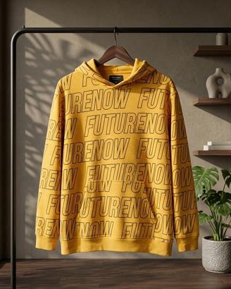 Terranova, Hoodie, XL, giallo, Future Now