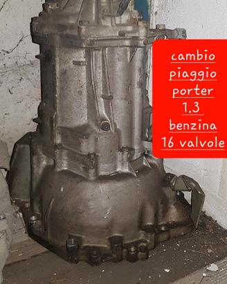 cambio piaggio porter 1.3 16v benzina 2007