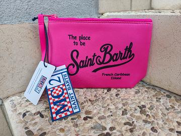 pochette MC2 saint barth fucsia 
