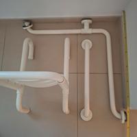 Maniglione con seduta per doccia