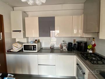 Cucina Bontempi laccata lucida bianca