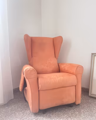 Poltrona Reclinabile Elettrica - Microfibra