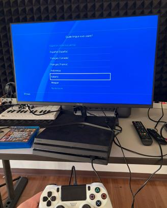 PLAYSTATION 4 PRO 1TB – CONTROLLER + CAVI + 2