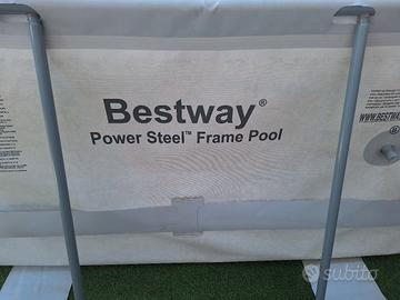 piscina con pompa con filtro a sabbia 