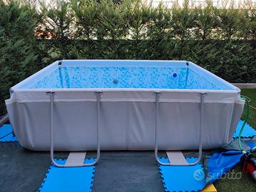 Piscina Bestway + scaletta e pompa