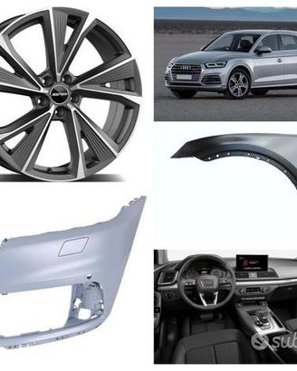 Audi Q5 frontale paraurti assetto freni airbag 17-