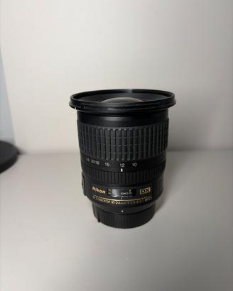 Nikon nikkor 10-24 mm f3.5-4.5 ED e polarizzatore