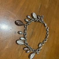 Bracciale in acciaio con chicchi di caffe’
