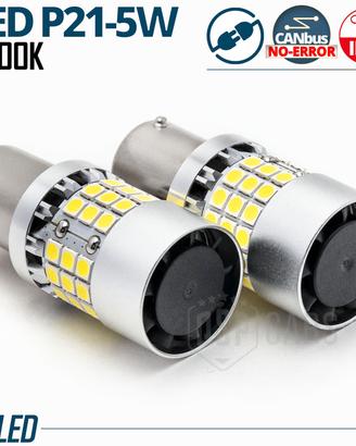 Lampadine LED P21/5W BAY15D NO ERRORI Super CANbus