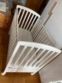 Lettino bambino bianco
