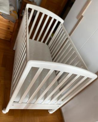 Lettino bambino bianco