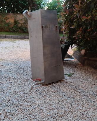 serbatoio in acciaio 