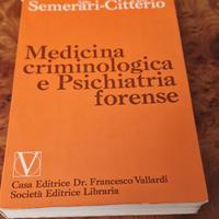 Libro medicina criminologica e psichiatria forense