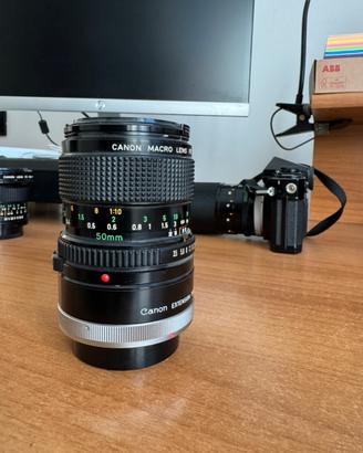 Canon FD Macro 50mm f/3.5 + Canon Extension Tube