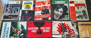 Pressbook cinematografici anni 60. 163 pezzi