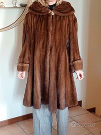 Pelliccia lunga di visone