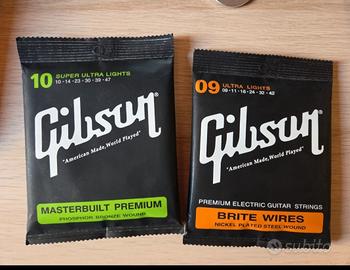 Corde Chitarra Gibson