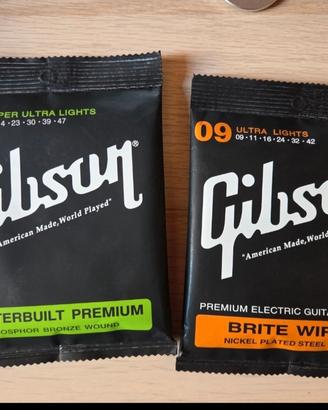 Corde Chitarra Gibson