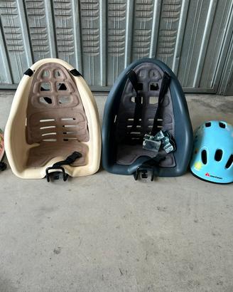 SEGGIOLINI BICI + CASCHETTI