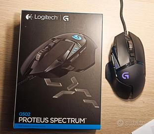 Mouse da Gaming Logitech G502 Proteus Spectrum