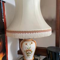 Abat Jour d'Epoca con decorazione Floreale