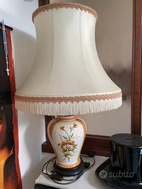 Abat Jour d'Epoca con decorazione Floreale