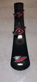Snowboard Hard F2 + Attacchi step in