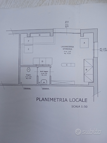 Locale commerciale C1 mq 41,43