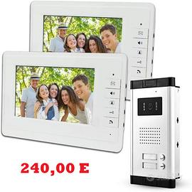 Videocitofono a Colori 7 Pollici Impermeabile F