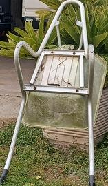 Struttura in alluminio senza ruota per cariola