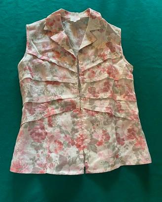 Blusa da donna fantasia floreale