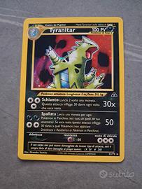 Carta Pokèmon Tyranitar holo Neo Discovery 12/75