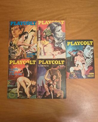 Lotto 5 Fumetti PLAYCOLT - Serie Noir Erotica 