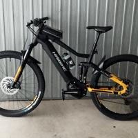 Bicicletta ebike mtb Haibike alltrail6 elettrica 