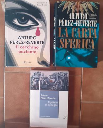 Lotto 3 libri romanzi Arturo Pérez-Reverte