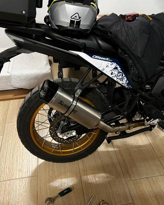 Scarico voge 800 rally akrapovic