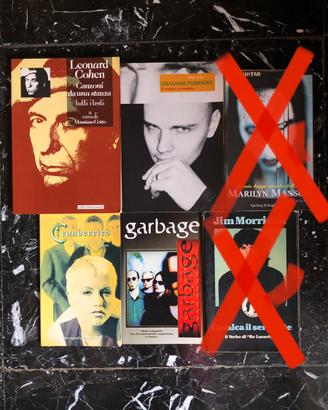 Lotto libri - 4 testi e saggi di musica Rock
