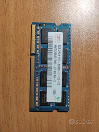 Memoria RAM PC3 8500S 2gb DDR3 1066 mhz