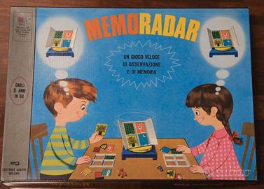 Memo Radar gioco in scatola 1968 MB giochi