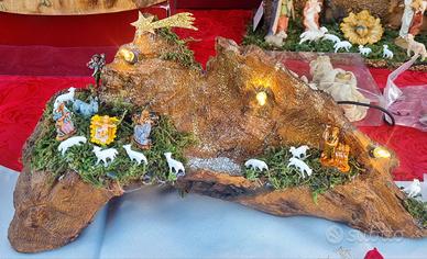 PRESEPI su radice con illuminazione 