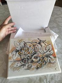 quadro creazione artistica in argento 925