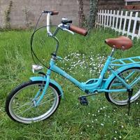 Bici pieghevole 20" tipo Graziella 