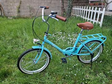 Bici pieghevole 20" tipo Graziella 