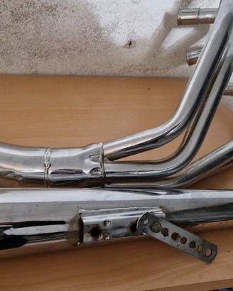 scarico honda 500 four