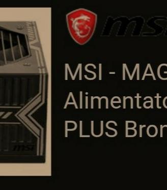 Alimentatore MSI MAG  A550BN 550 Watt
